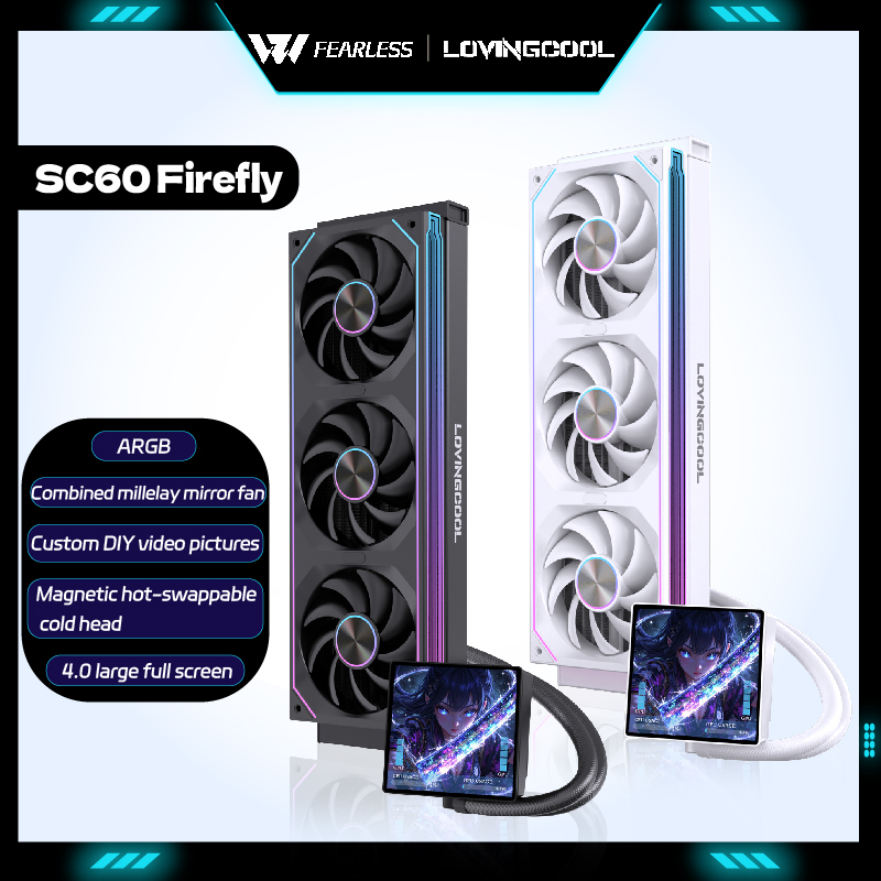Pc Gaming Liquid - مبرد سائل للمعالج LOVINGCOO SC60 Firefly