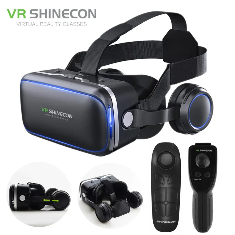 Vr Headset Pc - سماعة رأس VR Shinecon إصدار ثلاثي