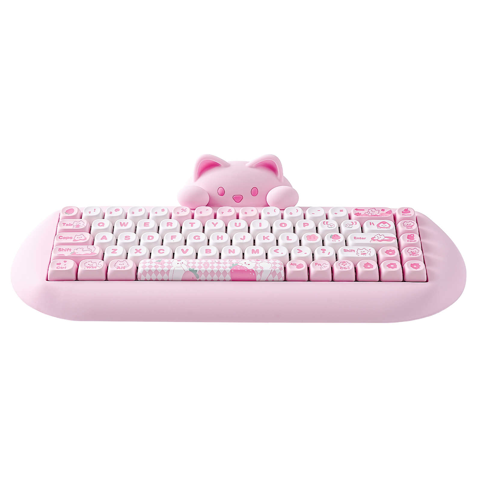 Pc Gaming Pink - YUNZII C68 وردي 65% مرحبا فاي