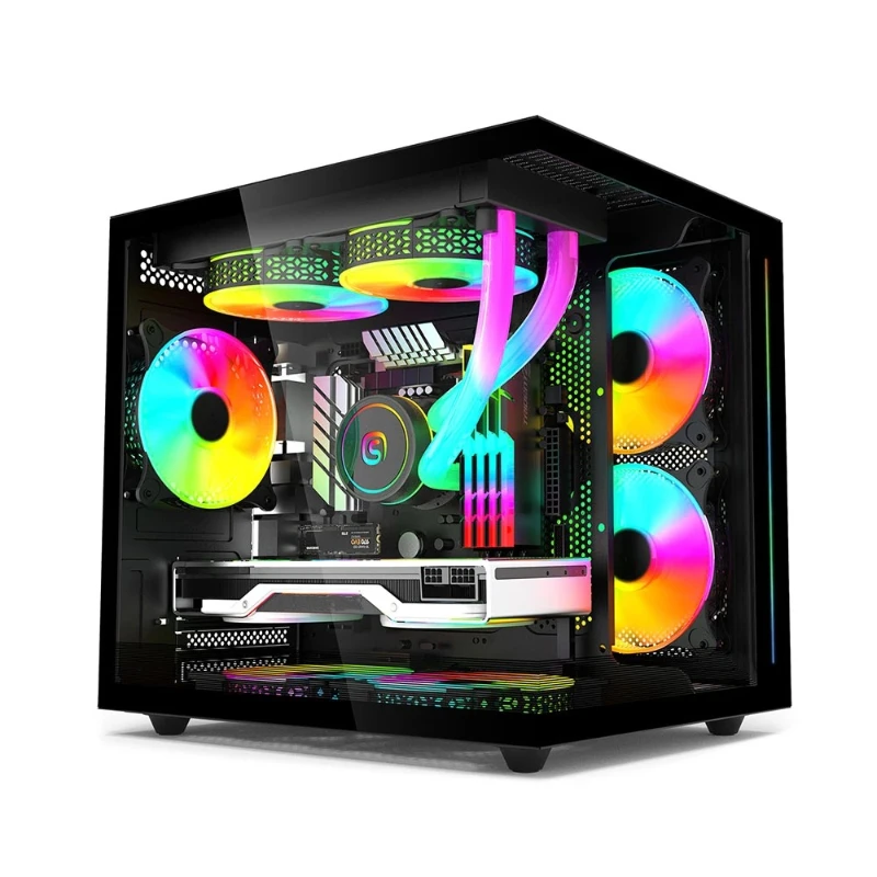كمبيوتر مكتبي جديد للألعاب، مع - مراجعة Pc Gaming Pink وسعره